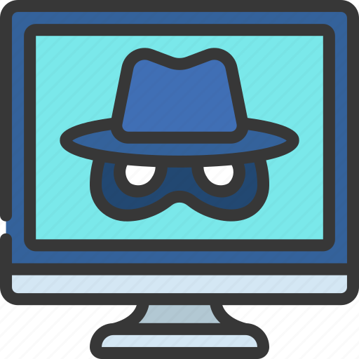 Spy, computer, illegal, mask, spyware icon - Download on Iconfinder