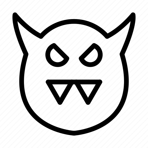 Evil, emoji, devil, face, demon icon - Download on Iconfinder