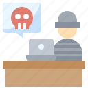 avatar, computer, hacker, people, security