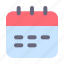 calendar, time, date, schedule, event 