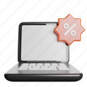 laptop, discount, internet, computer, technology, label, online, sale 