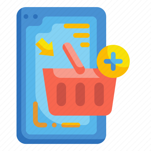 Basket, online, application, purchase, mobile, shopping, cart icon - Download on Iconfinder