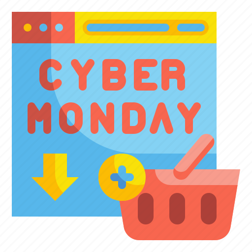 Cyber, shopping, online, purchase, website, cart, monday icon - Download on Iconfinder
