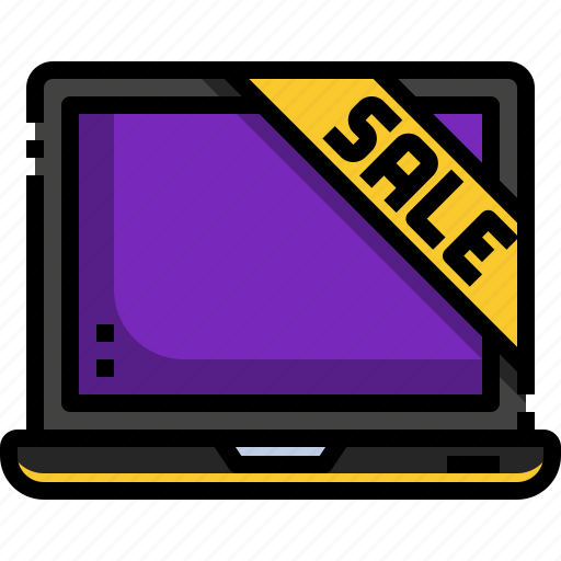 Sale, computer, shopping, technology, laptop icon - Download on Iconfinder