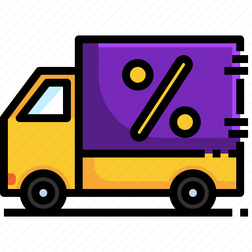 Service, truck, delivery, transportation, discount, shipping icon - Download on Iconfinder