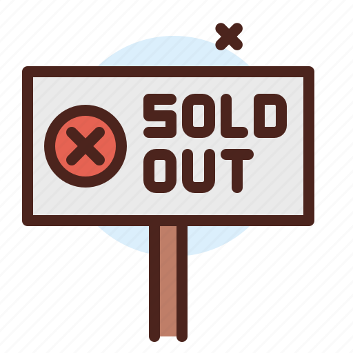Sold, out, blackfriday, discount, price icon - Download on Iconfinder