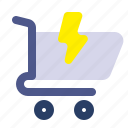 flash, trolley, discount, promotion, sale