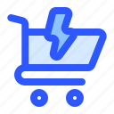 flash, trolley, discount, promotion, sale