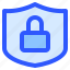 shield, padlock, cyber, security, protection 