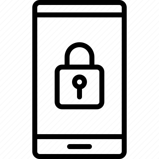 Mobile, smartphone, security, lock, privacy icon - Download on Iconfinder