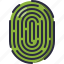 fingerprint, security, identity, biometric, scan 