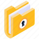 protected folder, secure folder, locked folder, encrypted folder, confidential folder 
