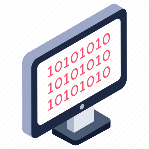Computer coding, binary coding, web code, source code, ai coding icon - Download on Iconfinder