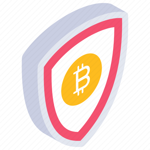 Protected cryptocurrency, digital money, secure cryptocurrency, safe cryptocurrency, blockchain icon - Download on Iconfinder