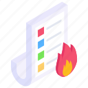burning document, burning data, burning file, destroy data, paper burning 