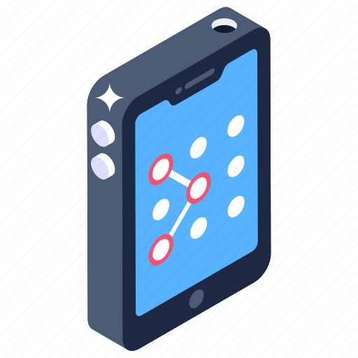 Phone pattern, mobile pattern, smartphone pattern, lock pattern, enter pattern icon - Download on Iconfinder