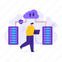 server cloud, cloud hosting, cloud data transfer, cloud storage, cloud technology 