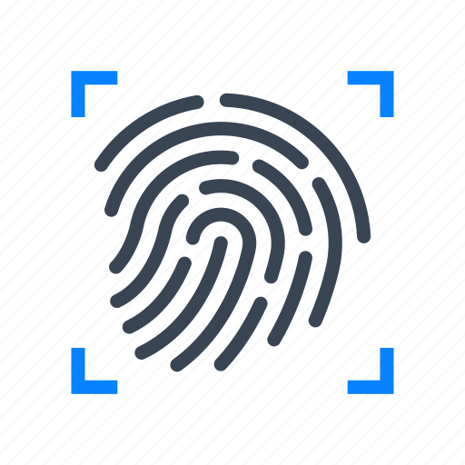 Fingerprints, fingerprint, scan, sensor, scanning, scanner icon - Download on Iconfinder