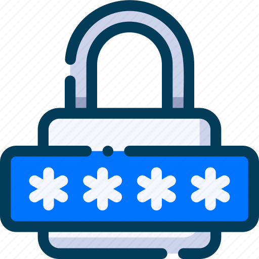 Cyber, security, lock password, secure, protection, padlock, star icon - Download on Iconfinder