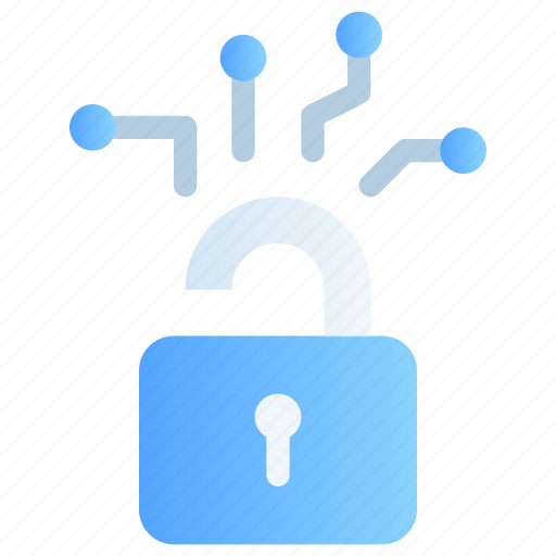 Cyber, security, digital lock, secure, access, padlock icon - Download on Iconfinder