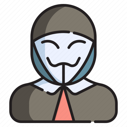 Anonymous, person, face, unknown, crime, mask, hidden icon - Download on Iconfinder