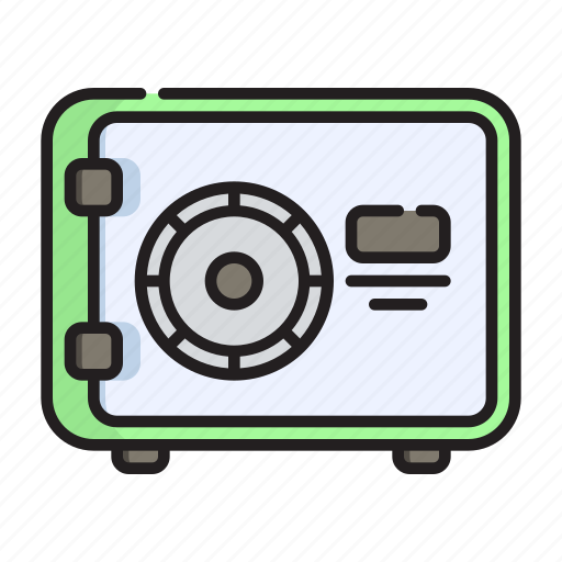 Security, vault, lock, bank, secure, storage, protection icon - Download on Iconfinder