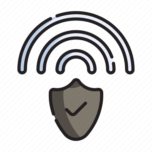 Wifi, signal, wireless, network, connection, internet, hotspot icon - Download on Iconfinder