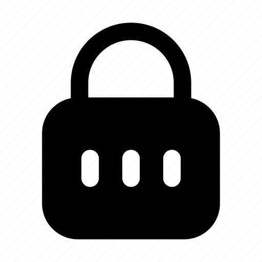 Digital, lock, padlock, password lock, secure lock, digital lock, cyber lock icon - Download on Iconfinder