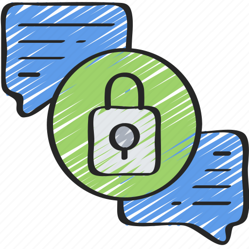 Cyber, encryption, end, message, security, to icon - Download on Iconfinder
