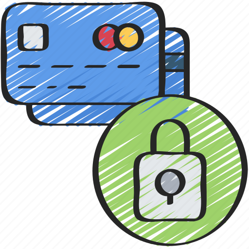 Card, credit, cyber, lock, payment, security icon - Download on Iconfinder