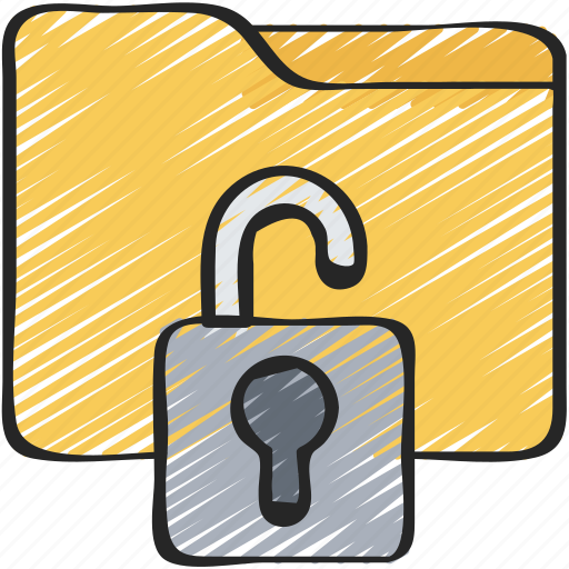 Cyber, folder, lock, secure, security icon - Download on Iconfinder
