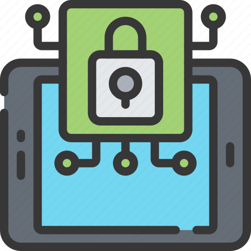 Cyber, ipad, online, security, tablet icon - Download on Iconfinder