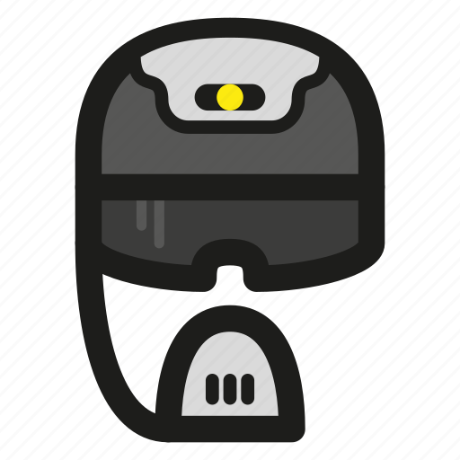 Cyberpunk, future, game, guard, helmet, police icon - Download on Iconfinder