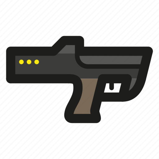 Blaster, cyberpunk, game, gun, weapon icon - Download on Iconfinder