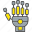 robot, hand 