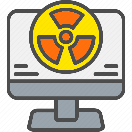Nuclear, radiation, radioactive, radioactivity icon - Download on Iconfinder