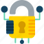 encrypted, lock, protection, personal, data 