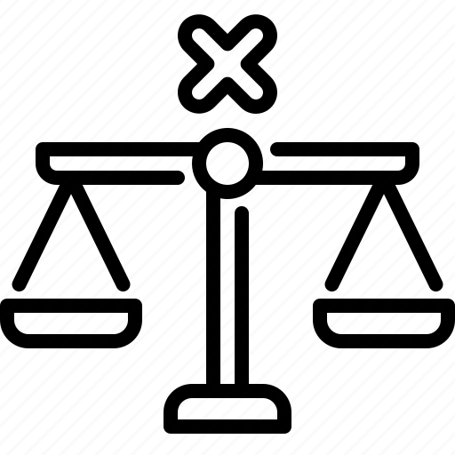 Scale, law, justice, rebellion, crime icon - Download on Iconfinder