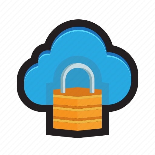 Cloud, protection, encryption, secured icon - Download on Iconfinder
