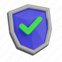 verified, shield, protection, secure, safety