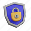 padlock, shield, lock, key, security 