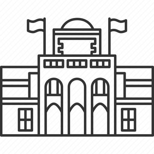 Presidential, palace, capital, mansion, architecture icon - Download on Iconfinder