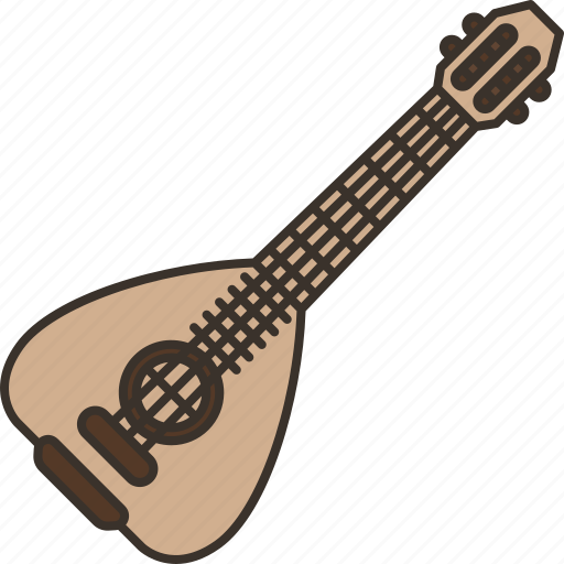 Laouto, music, instrument, folk, string icon - Download on Iconfinder