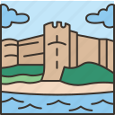 cyprus, kyrenia, castle, landmark, travel