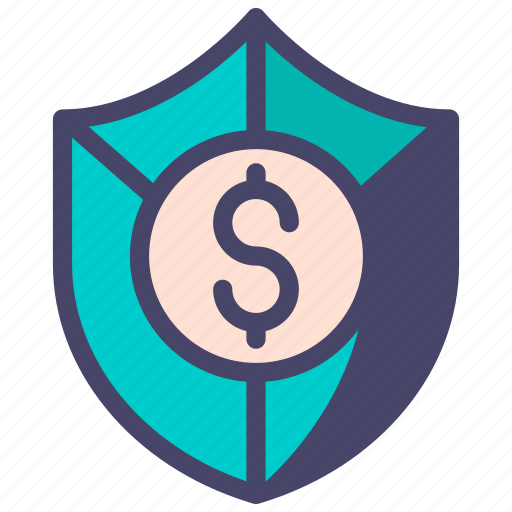 Shield, protection, money, banking icon - Download on Iconfinder