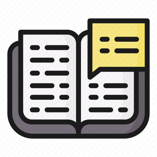 Reading, book, education, study, learning, open book icon - Download on Iconfinder