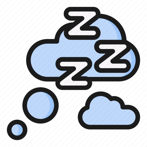 Sleep, bed, bedroom, sleeping, night icon - Download on Iconfinder