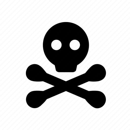 Dead, death, poison, skull, danger, warning, alert icon - Download on Iconfinder