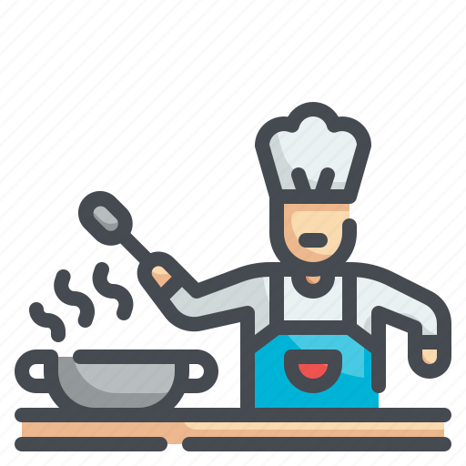 Chef, cook, cooking, kitchen, profession icon - Download on Iconfinder