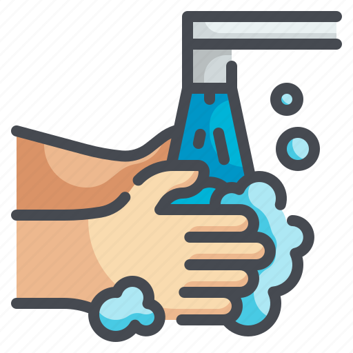 Washing, hands, soap, hygiene, cleaning icon - Download on Iconfinder